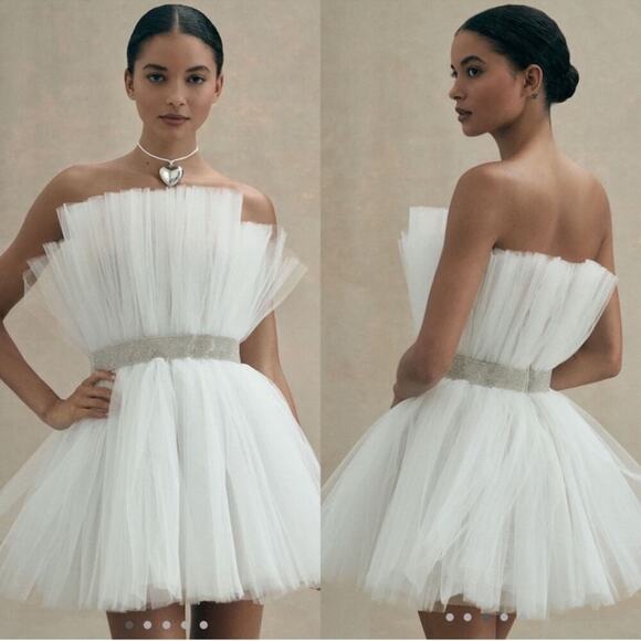 Bronx & Banco Anna Tulle Mini Dress - Picture 2 of 8